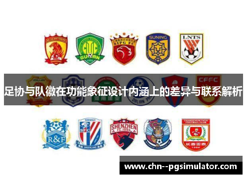 足协与队徽在功能象征设计内涵上的差异与联系解析